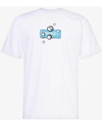 Market - Damask Logo-print Cotton-jersey T-shirt X - Lyst