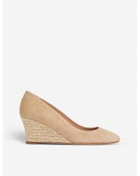 LK Bennett - Eevi Leather Wedge Court Shoes - Lyst