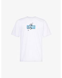 Market - Damask Logo-print Cotton-jersey T-shirt X - Lyst