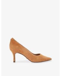 Carvela Kurt Geiger - Pompeii Heeled Suede Courts - Lyst
