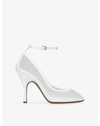Alaïa - Nude 100 Mesh Pumps - Lyst