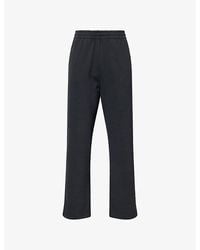 KTZ - Washed Straight-Leg Cotton-Jersey Jogging Bottoms - Lyst