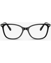 Swarovski - Sk2010 Square-frame Acetate Optical Glasses - Lyst