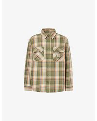 Carhartt - Tunick Plaid Twill-Cotton Shirt - Lyst