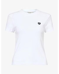 Carhartt - Heart-Patch Short-Sleeve Cotton-Jersey T-Shirt - Lyst