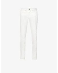 FRAME - L'Homme Slim-Fit Tapered Stretch-Denim Jeans - Lyst