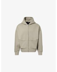 Seventh - V2 Panelled Cotton-Blend Hoody - Lyst