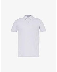 Sunspel - Riviera Regular-fit Short-sleeve Cotton-knit Polo Shirt X - Lyst