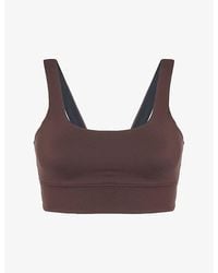Varley - Freesoft Removable-Padding Stretch-Woven Bra - Lyst