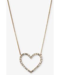 Roxanne First - Heart 14ct Yellow-gold And 0.93ct Diamond Necklace - Lyst