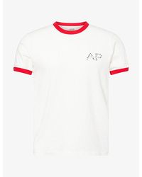 Austin Post - Ringer High Tail It Cotton T-Shirt - Lyst
