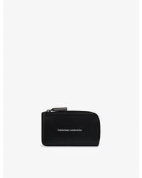 Christian Louboutin - Canopy Zipped Leather Card Holder - Lyst
