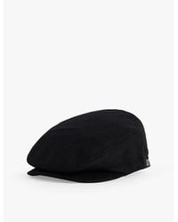 Barbour - Redshore Logo-Patch Wool-Blend Felt Cap - Lyst
