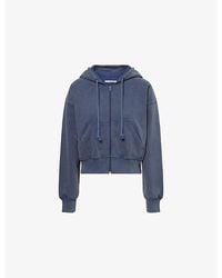 Acne Studios - Regular-Fit Embossed-Branding Cotton-Jersey Hoody - Lyst