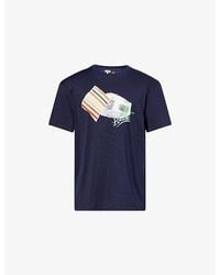 Loewe - X Paula's Ibiza Graphic-Print Cotton T-Shirt - Lyst