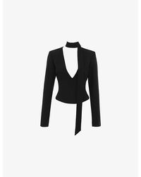 House Of Cb - Danya Hourglass Corset Stretch-Woven Top - Lyst