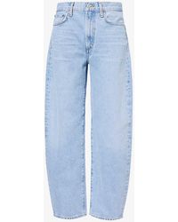 Agolde - Balloon Barrel-leg High-rise Recycled-cotton Jeans - Lyst