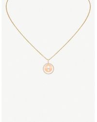 Messika - Lucky Move 18ct Rose-gold And Diamond Necklace - Lyst