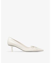 Jimmy Choo - Scarlett 50 Leather Courts - Lyst