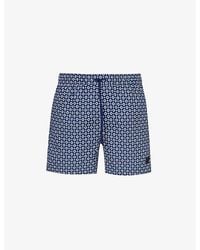 BOSS - Vy Graphic-print Regular-fit Recycled-polyester Swim Shorts Xx - Lyst