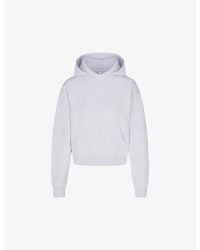 Skims - Relaxed-Fit Cotton-Blend Hoody - Lyst