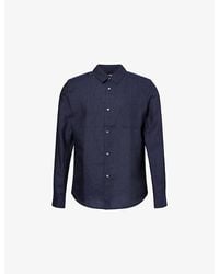 Derek Rose - Monaco Long-Sleeve Linen Shirt - Lyst