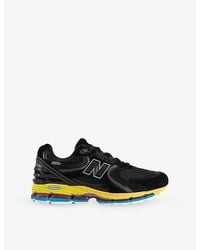 New Balance - 1954 Suede And Mesh Trainers - Lyst