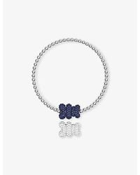 Apm Monaco - Baba Yummy Bear With Beads Sterling- And Cubic Zirconia Bracelet - Lyst