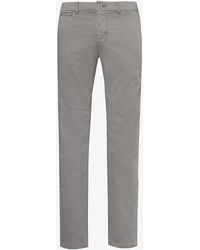 PAIGE - Danford Regular-fit Slim-leg Stretch-cotton Chino Trousers - Lyst
