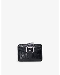 Maje - Miss M Leather Card Holder - Lyst