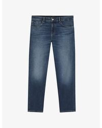 BOSS - Maine Regular-Fit Stretch-Denim Jeans - Lyst