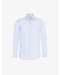 Paul Smith - Striped Slim-fit Cotton Shirt - Lyst