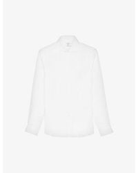 Reiss - Ruban Regular-Fit Linen Shirt - Lyst