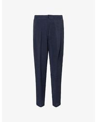 Giorgio Armani - Jacquard Formal Woven Trouser - Lyst