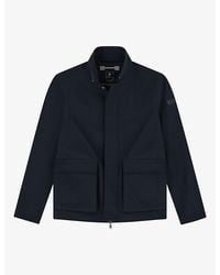 BOGGI - B-Tech Zip-Up Woven Bomber Jacket - Lyst