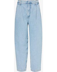 Agolde - Becker Barrel-leg Regular-fit High-rise Denim Jeans - Lyst