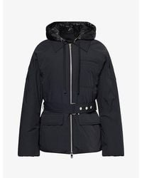 Moose Knuckles - Tegan Belted 3Q Down Parka Jacket - Lyst