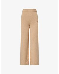4th & Reckless - Jackson Wide Leg Knitted Trousers - Lyst