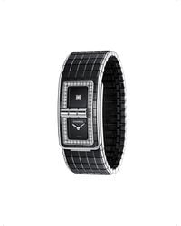 Chanel - H5148 Code Coco Steel, Ceramic And Diamond Watch - Lyst