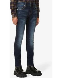 True Religion - Rocco No Flap Mid-rise Slim-fit Jeans - Lyst