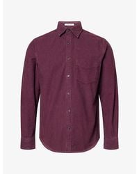 GANT - Garment-Dyed Regular Corduroy Shirt - Lyst