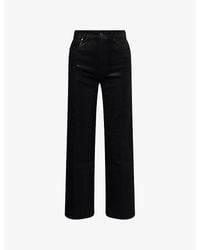 PAIGE - Anessa 31' Wide-Leg Denim Jeans - Lyst