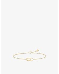 Messika - Move Uno Mini 18Ct And 0.03Ct Diamond Children's Bracelet - Lyst