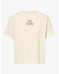 Not Boring - Turning Herads Graphic-Print Cotton T-Shirt - Lyst