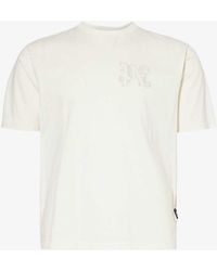 Palm Angels - Monogram Short-sleeve Cotton-jersey T-shirt - Lyst