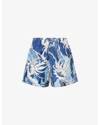 JW Anderson - Hawaian Print Swim Shorts - Lyst