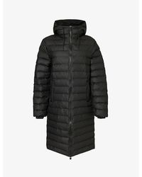 Rains - Funnel-neck Quilted Shell Jacket - Lyst