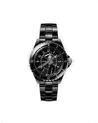 Chanel - H7609 Mademoiselle J12 La Pausa Stainless-steel And Ceramic Automatic Watch - Lyst