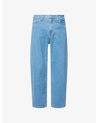 Carhartt - Landon Wide-Leg Relaxed-Fit Denim Jeans - Lyst
