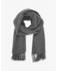 Reiss - Picton Wool And Cashmere Scarf - Lyst